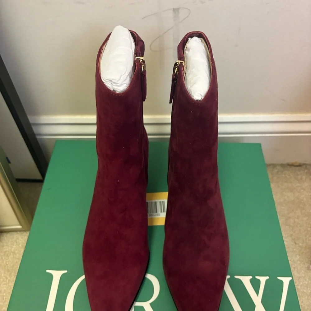 J. CREW STEVIE ANKLE BOOTIES-  NEW - Picture 4 of 8